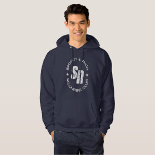 Sudadera Retro Wellness Club Moda Deportiva   Hombres