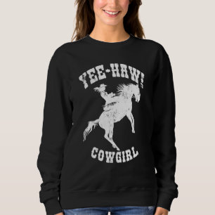 Sudadera Retro Yee Haw Howdy País Occidental Sur Cowgi