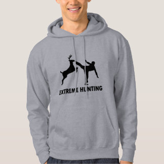 Sudadera Retroceso extremo del karate de los ciervos de la