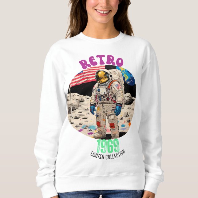 SUDADERA RETROVISIÓN RETRO - RETRO DE 1969 (COLECCIÓN LIMIT (Anverso)