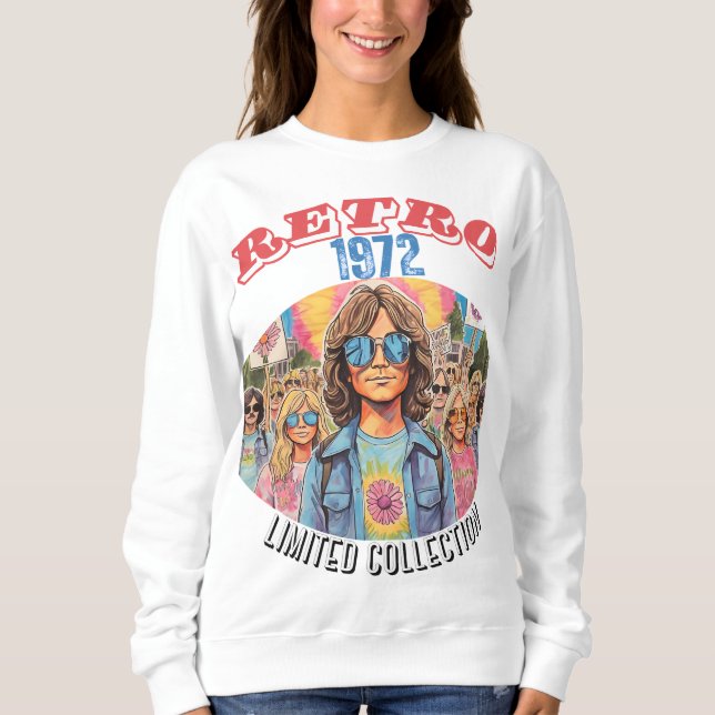 SUDADERA RETROVISIÓN RETRO - RETRO DE 1972 (RECOPILACIÓN LI (Anverso)
