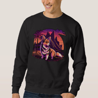 Sudadera Retrowave Antiguo Synthwave 80s Vaporwave Galés Co