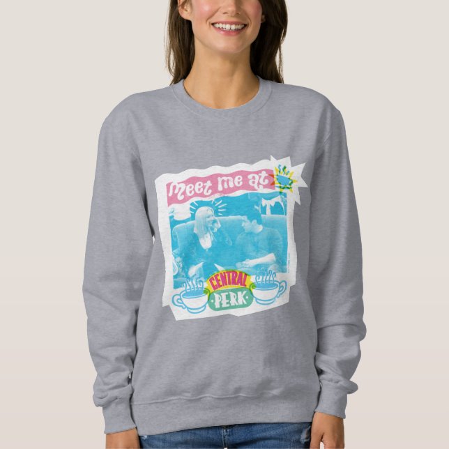 Sudadera Reúnete conmigo en Central Perk Neon Graphic (Anverso)