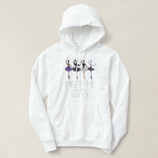 Sudadera Reúnete conmigo en el Barre  (Diseño del anverso)