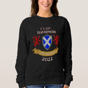 Sudadera Reunión de la Familia Davidson 2022 Clan Escocés