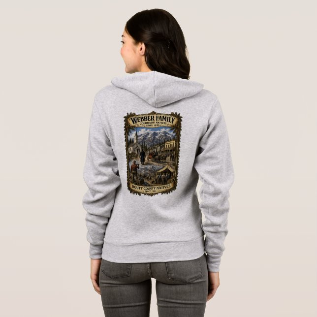 Sudadera Reunión de la Familia Webber (Reverso completo)