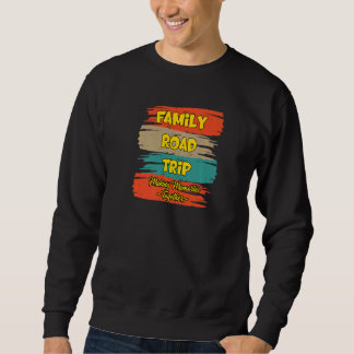 Sudadera Reunión de viaje retro de vacaciones familiares co