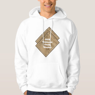 Sudadera Reunión familiar Brown Woodgrain Outdoor Event