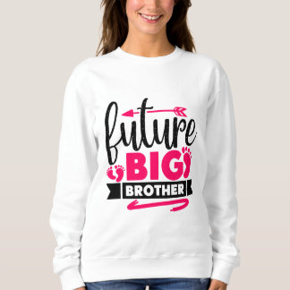 Sudadera Revelación de embarazo de futuro hermano mayor