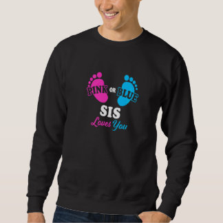 Sudadera Revelación de género de la hermana Cumpleaños de b