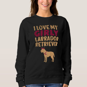 Sudadera Revelación de género de perro Chica de Labrador C