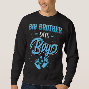 Sudadera Revelación de género Gran Hermano dice que bebé co