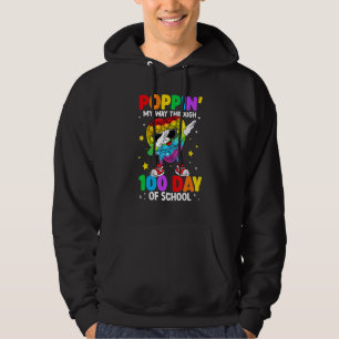 Sudadera Reventando Mi Camino A Través De 100 Días De Escue