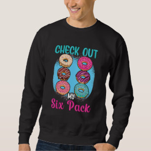 Sudadera Revisa Mi Donut De Seis Paquetes Gimnasio Donuts