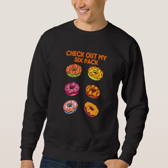 Sudadera Revisa Mi Donut De Six Pack (Anverso)