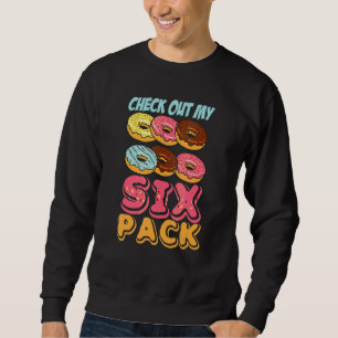 Sudadera Revisa Mi Donut De Six Pack Chiste Para Hombres M