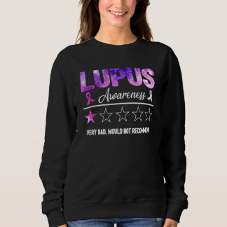 Sudadera Revisión de Conciencia sobre el Lupus Púrpura Muy 