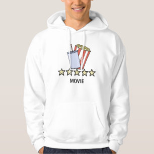 Sudadera Revisión de película de palomitas de maíz personal