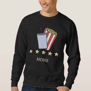 Sudadera Revisión de película de palomitas de maíz personal