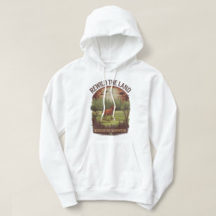 Sudadera Rewild the Land Redescubrir el diseño de la aventu