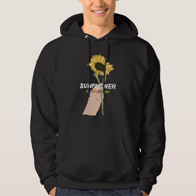 Sudadera Rex Naranja County Hoodie (Anverso)