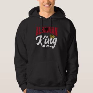 Sudadera Rey albanés Albanés Albania Bandera albanesa