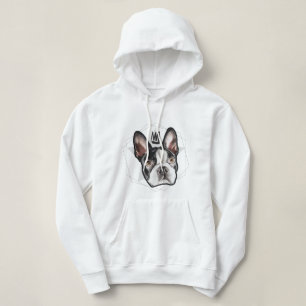 Sudadera Rey Boston Terrier para mujer