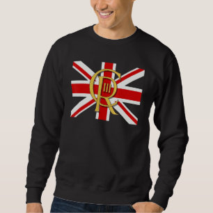 Sudadera Rey Británico Viva El Rey Dios Salve Al Rey