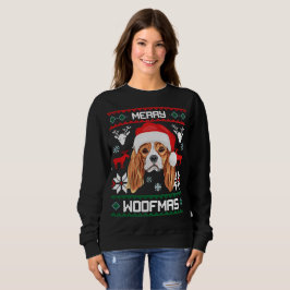 Sudadera Rey Cavalier Charles Spaniel Merry Woofmas