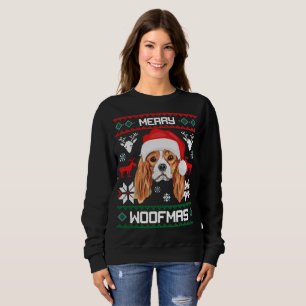 Sudadera Rey Cavalier Charles Spaniel Merry Woofmas