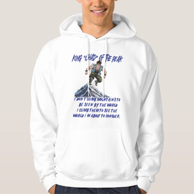 SUDADERA REY ‘CHAD’ DE LA CIMA” (Anverso)