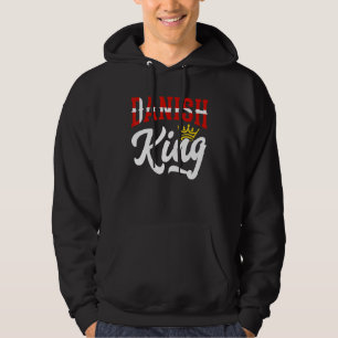 Sudadera Rey danés Dinamarca Bandera danesa