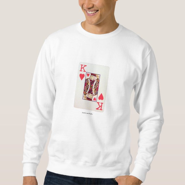 Sudadera Rey de corazones (Anverso)
