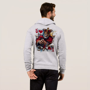 Sudadera Rey de Corazones — Ilustración de carta de juego r