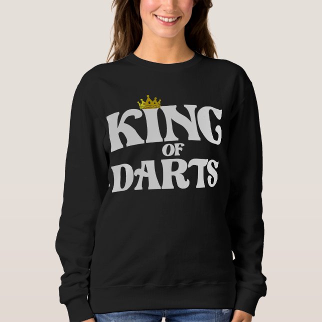 Sudadera rey de dardos (Anverso)