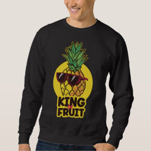 Sudadera Rey De Frutas Saludables Pineapple