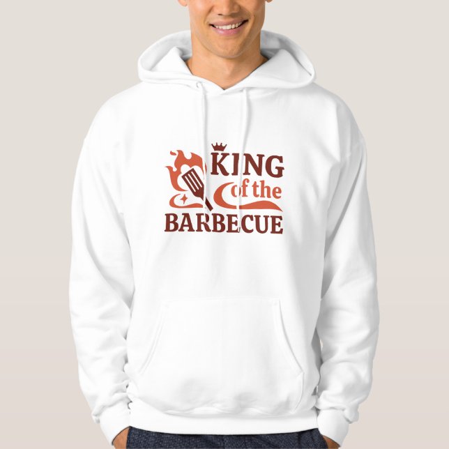 Sudadera Rey De La Barbacoa (Anverso)