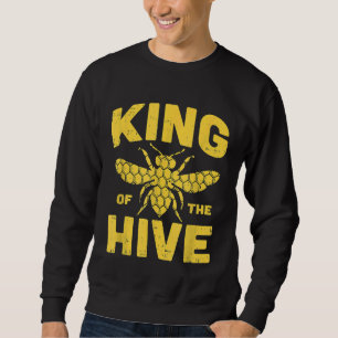Sudadera Rey De La Colmena Humor Apicultura Apicultor Hombr