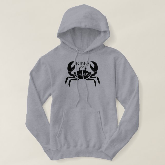 Sudadera Rey De La Pesca De Cangrejos (Diseño del anverso)