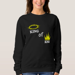 Sudadera Rey De Reyes Corona Cristiana Amor Alegría Paz