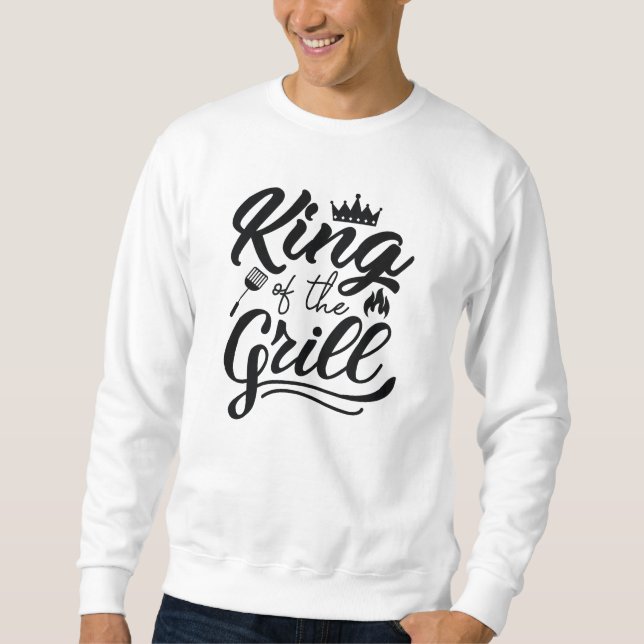 Sudadera Rey Del Grill (Anverso)