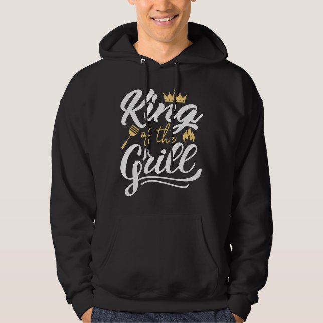Sudadera Rey Del Grill (Anverso)