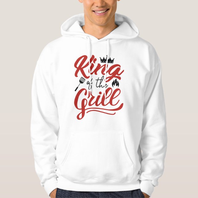 Sudadera Rey Del Grill (Anverso)