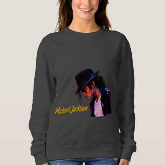 Sudadera Rey del Pop Diseño de Tributo Retro Leyenda de Moo