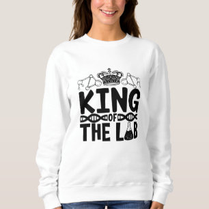 Sudadera Rey Del Técnico De Laboratorio De Ciencias Técnica