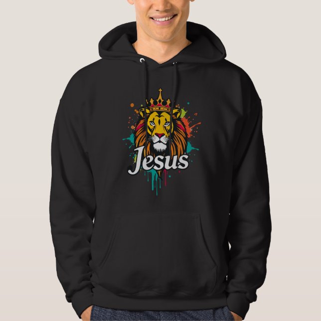 Sudadera Rey León Jesús - (Anverso)
