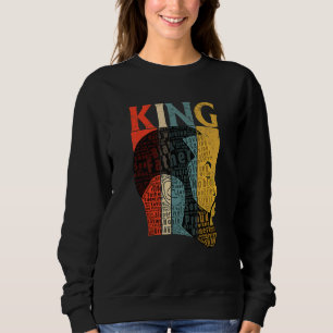 Sudadera Rey negro fuerte Africano-Afro-Americano Natural