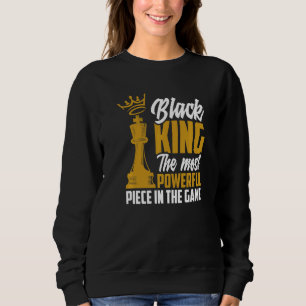 Sudadera Rey Negro La pieza más poderosa en el juego Afro A