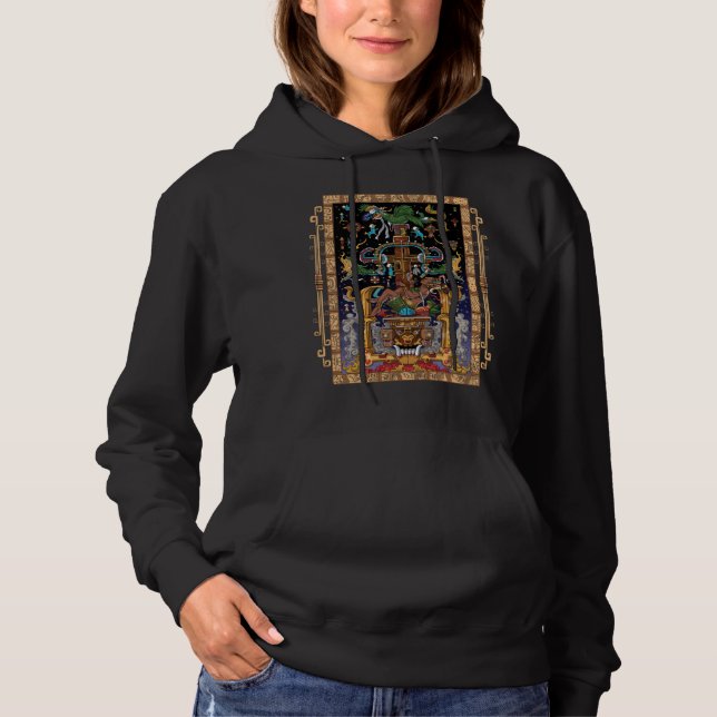 Sudadera Rey Pakal, astronauta maya (Anverso)