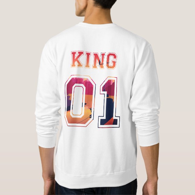 Sudadera Rey y Reina 01 (Reverso)
